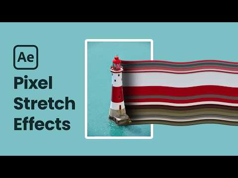 Pixel Stretching Effect in After Effects Tutorial | Viral Instagram Reel Effect