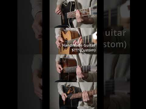 Ibanez vs Martin vs Ovation vs Handmade Guitar