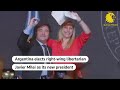 Libertarian Javier Milei elected president of Argentina