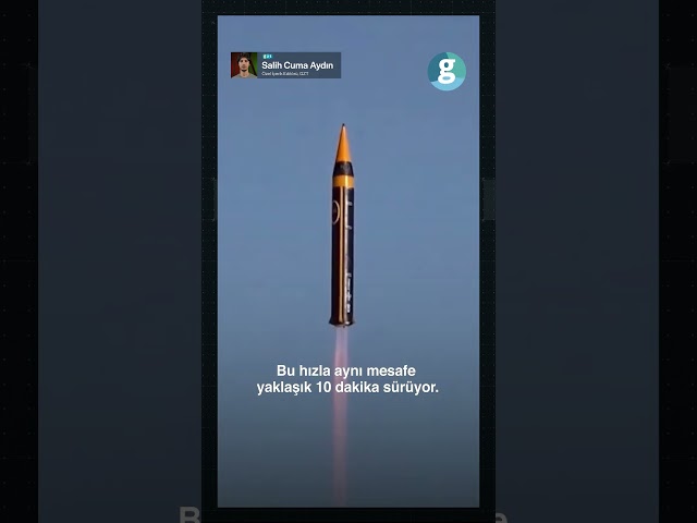 İran'ın attığı füzeler İsrail'e kaç dakikada ulaşıyor?