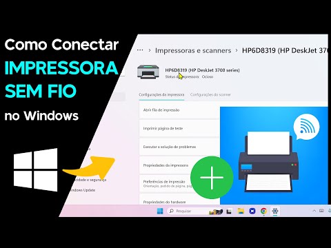 Como Conectar uma IMPRESSORA SEM FIO no Windows