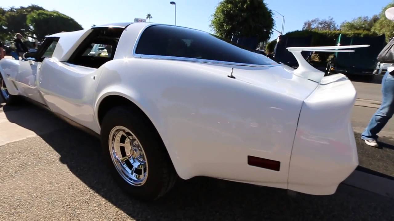 Unique First Class Limo Stretch Corvette C3 - YouTube