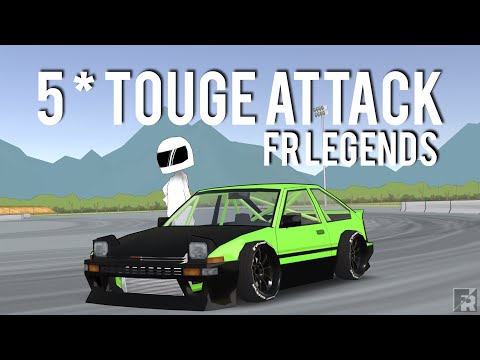 FR LEGENDS | HOW TO 5* TOUGE ATTACK |