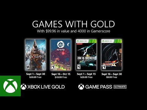 Xbox - September 2021 Games with Gold