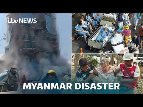 Southeast Asia earthquake: At least 150 dead and hundreds injured as hunt for survivors continues