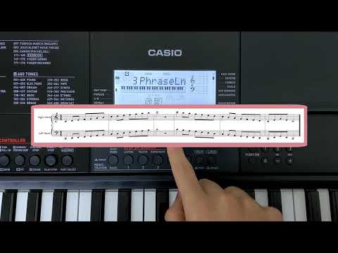 Casio CT-X700 Song Mode Tutorial Part 3-4: Importing MIDI Files for Lesson Mode