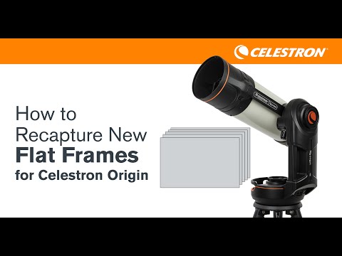 How to Recapture Flats for Celestron Origin
