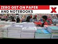 GST Reforms 2025: GST Cut to 0% on Notebooks and Stationery | What It Mean for Indian Paper Industry