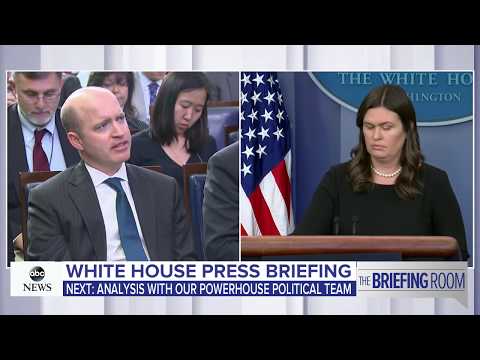 White House press briefing on Trump, Pres. Moon meeting and Korea Summit | ABC News