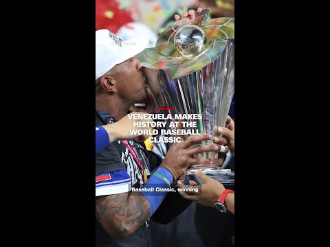 Venezuela makes history at the World Baseball Classic