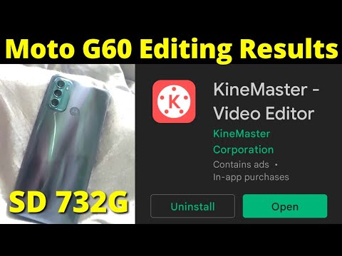 Moto g60 Video Editing Results | SD 732G Editing performance | Moto g60 edit capacity | Power Study