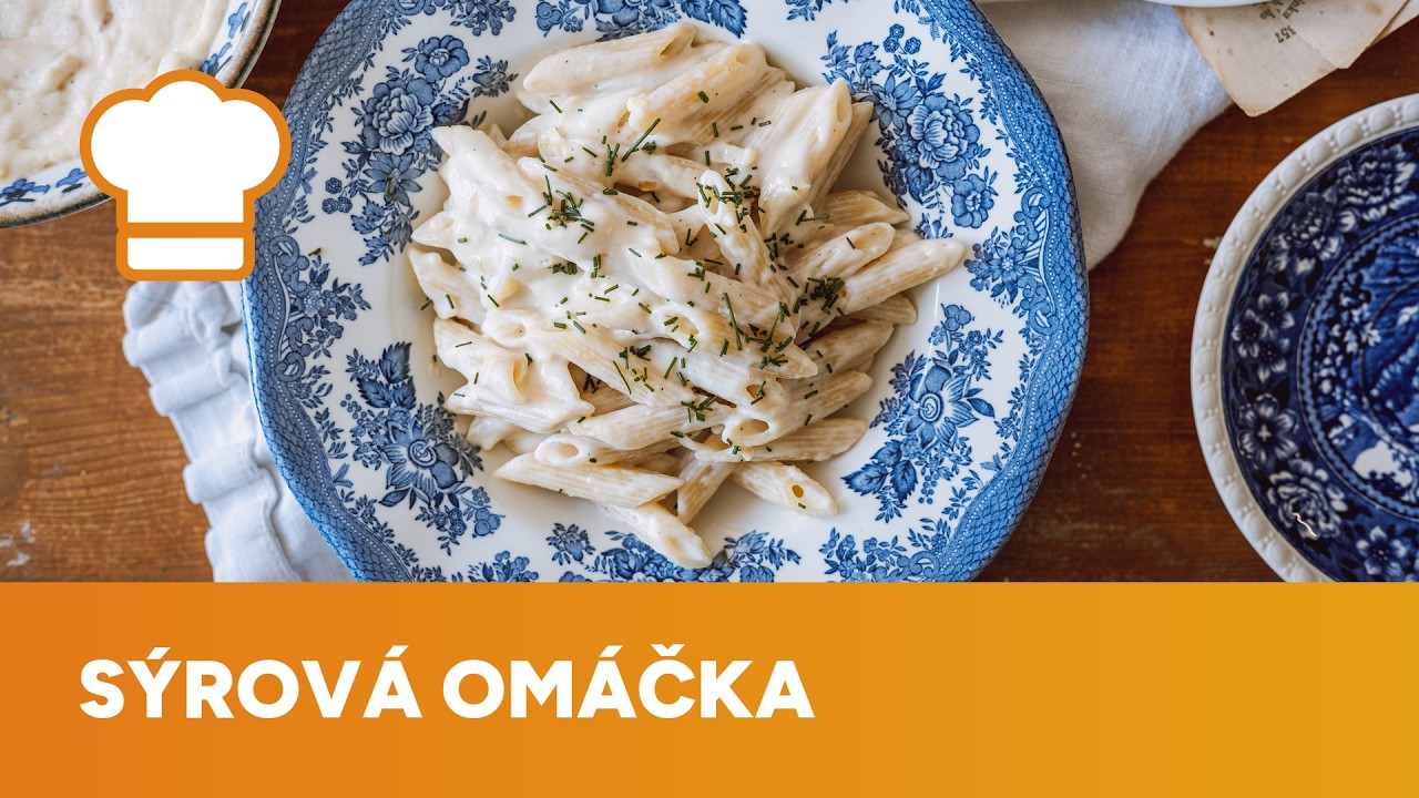Sýrová omáčka je krásně jemná, chutná a skvěle doplní váš oblíbený pokrm