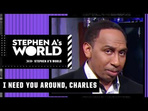 AIN'T NO WAY Charles Barkley needed that much help getting off a horse | Stephen A's World video clip