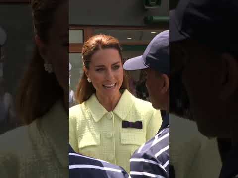 Princess of Wales arrives at Wimbledon to watch ladies' singles final