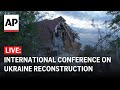 LIVE: Key leaders speak at plenary session on Ukraine reconstruction