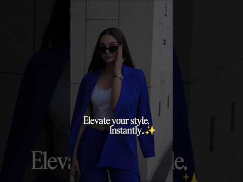 Elevate your style instanty #aesthetic #fashion #glowuptipsforgirls #stylish #stylingtips