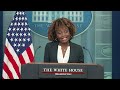 Karine Jean-Pierre holds White House press briefing  - 01:10:51 min - News - Video