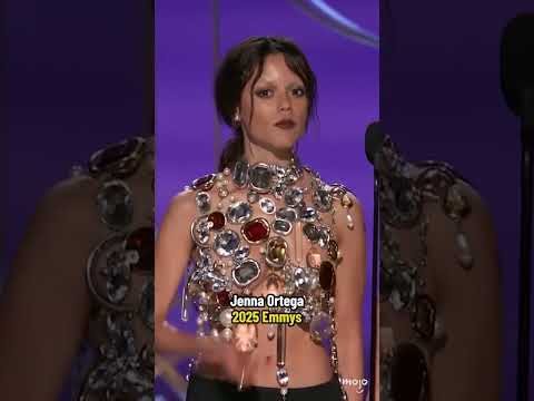 Jenna Ortega's "Death Becomes Her" Look at the 2025 Emmys