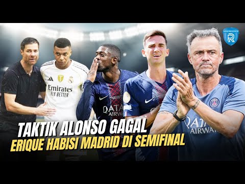 Xabi Alonso Bengong Mbappe Menangis: PSG Habisi Real Madrid, Balas Dendam Tanpa Ampun di Semifinal