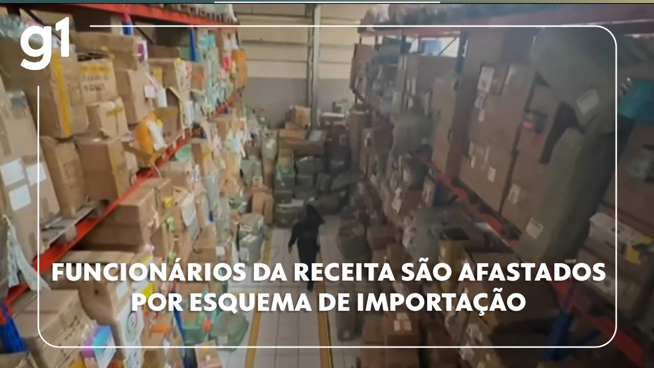 Jornal Hoje Funcionários da Receita Federal são afastados por suspeita de participação em esquema