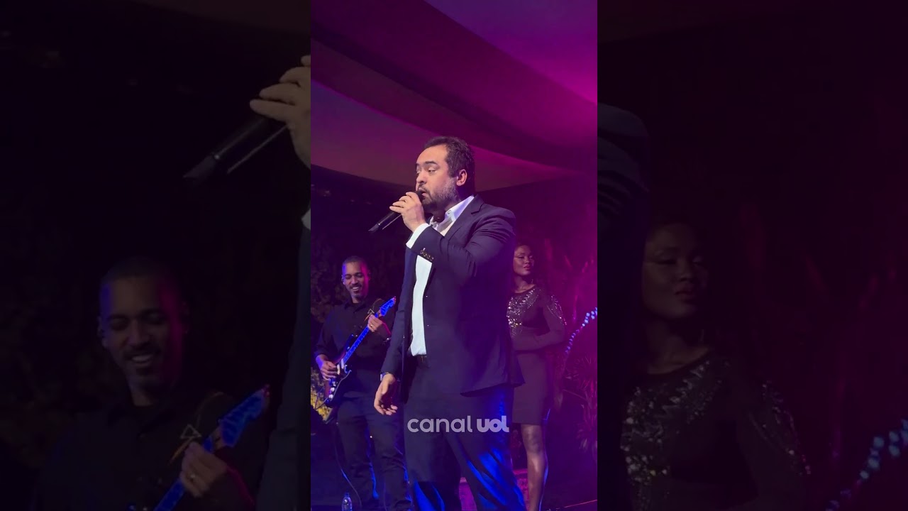 Cláudio Castro canta ‘Evidências’ em evento do Lide com Alexandre de Moraes; veja o vídeo