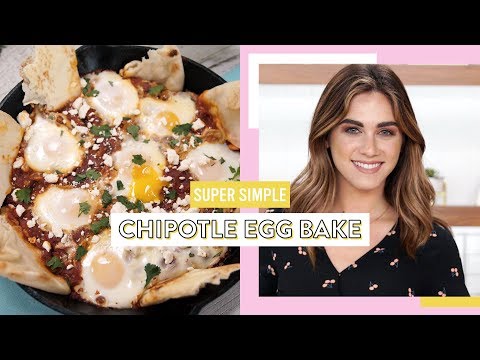 Chipotle Egg Bake | Super Simple