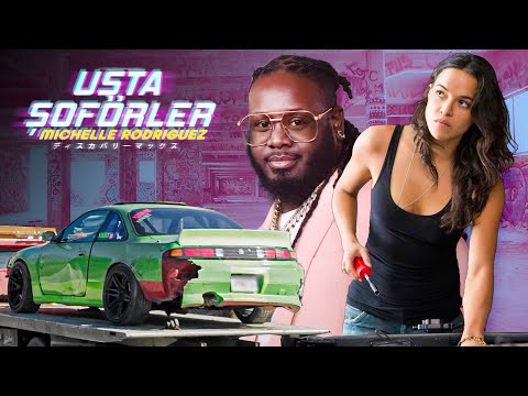 Rapçi T-Pain'in Arabasını Haşat Etti! | Michelle Rodriguez ile Usta Şoförler | Bölüm 4