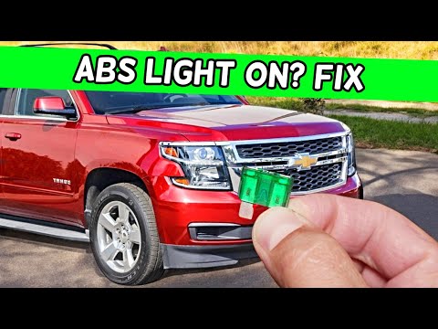 Why ABS Light On, Brake Light On Chevrolet Tahoe Chevy Suburban 2014 2015 2016 2017 2018 2019