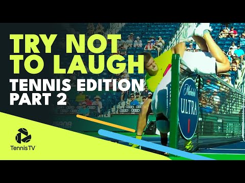 Try Not To Laugh Challenge: Tennis Edition Part 2 😆