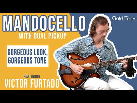 Victor Furtado playing Gold Tone's Mandocello