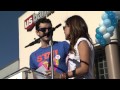 Michael Urie and Sophia Bush Addressing the AIDS Walk LA crowd