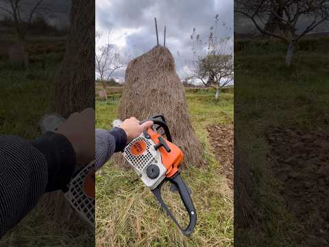 STIHL - MS 180 запуск і робота