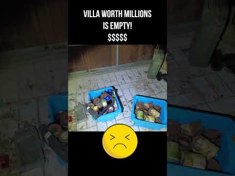 Villa worth millions is empty! 😮