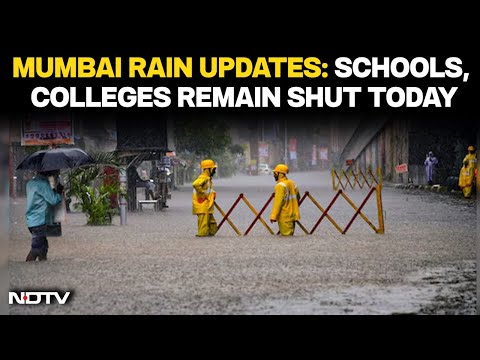 Mumbai Rain Live Updates: Rain Lashes Out Parts Of The City; Schools, Colleges Remain Shut Today