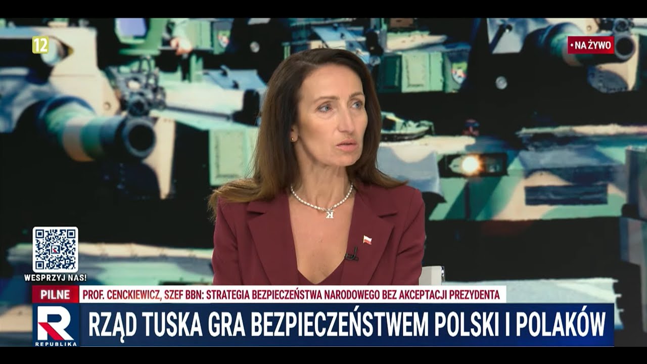 Kurowska: bezpieczeństwo powinno być absolutnym priorytetem dla rządu! | Republika Wieczór