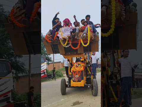 jcb se barat #shadi #barat #funny #shortvideos #shortsfeed #jcb  #islamicgmworld786