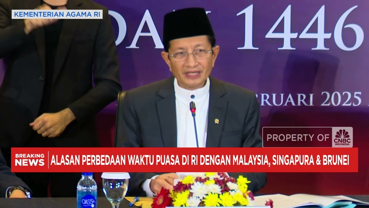 Ini Alasan Waktu Puasa di RI Beda dengan Negara Tetangga