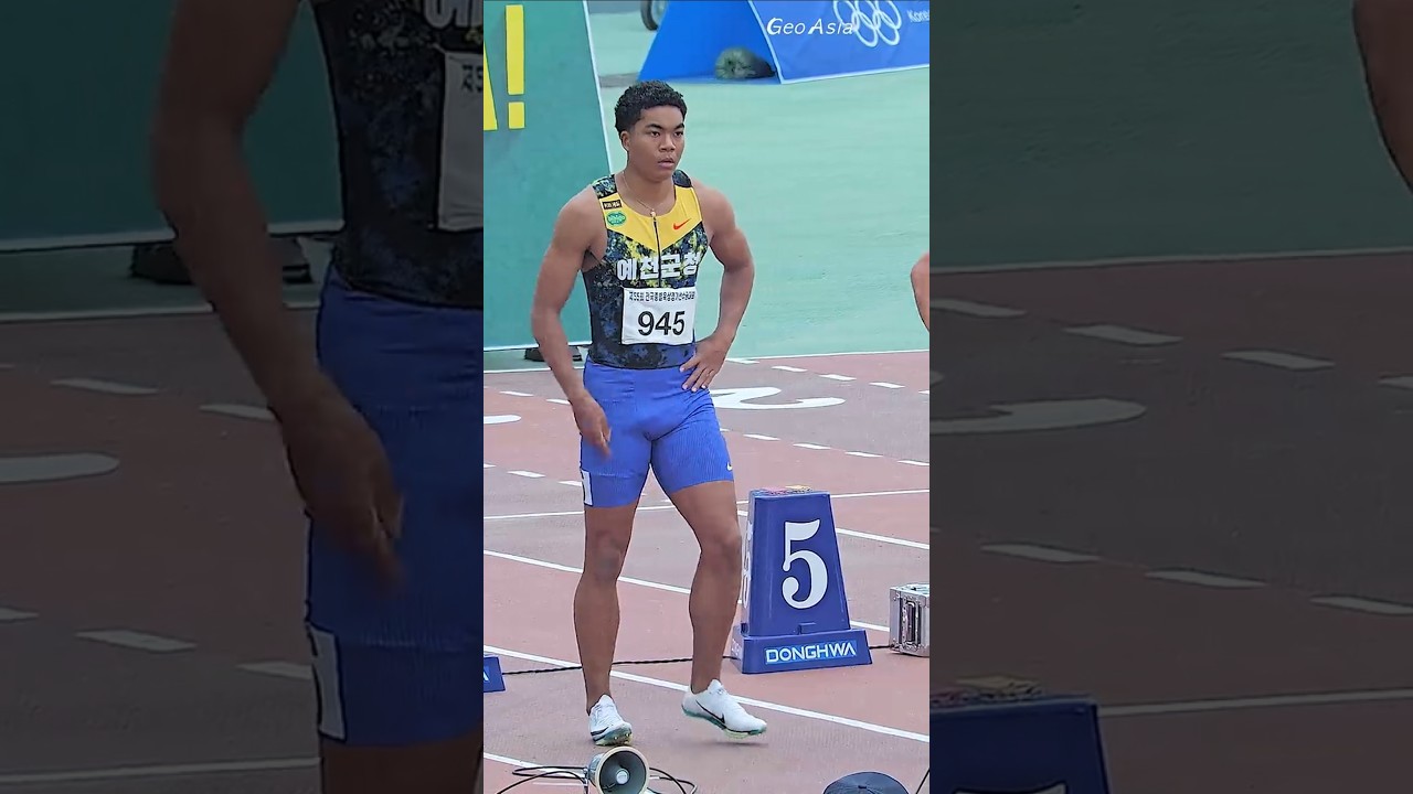 스타트가 아쉽다! 라마디조엘진(예천군청) #athletics #나마디조엘진 #육상 #trackandfield #sportstar