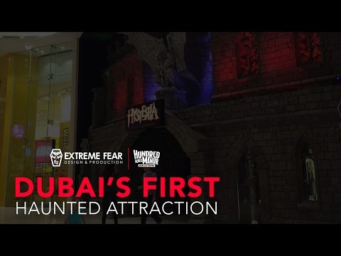 Dubai's first haunted attraction designed and built by Pittsburgh, PA based team, Extreme Fear Design & Production. Who is best known for their work on one of the nations top haunted houses, Hundred Acres Manor in Pittsburgh, PA. Dubai's first haunted attraction designed and built by Pittsburgh, PA based team, Extreme Fear Design & Production. Who is best known for their work on one of the nations top haunted houses, Hundred Acres Manor in Pittsburgh, PA.