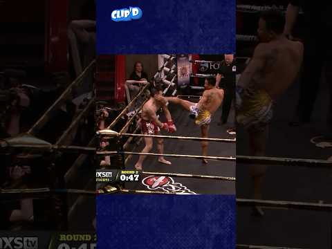 Touch Gloves. Head Kick. KO. Lerdsila at Lion Fight 36! #muaythai