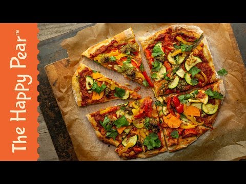 EASY VEGAN PIZZA FROM SCRATCH | The Happy Pear