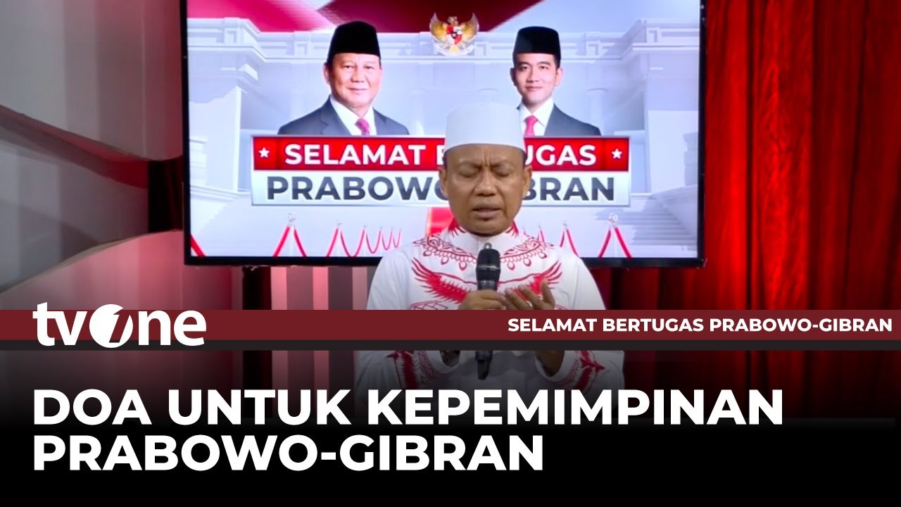 Doa Bersama untuk Kelancaran dan Kesuksesan Kepemimpinan Prabowo Gibran | tvOne
