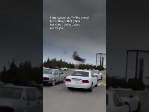 Drone ‘crashes’ at an Azerbaijan airport