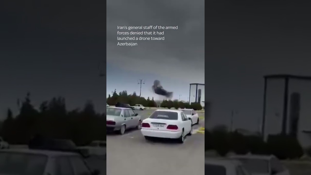 Drone ‘crashes’ at an Azerbaijan airport