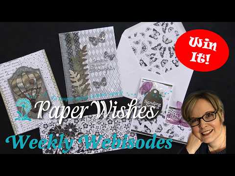 Trim Me Foiled Everyday Envelope Paper Pad by Hunkydory Crafts | PaperWishes.com