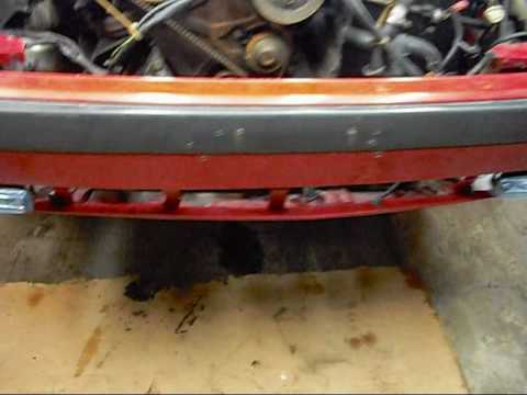 Audi 80 (B3)  - Front Bumper Removal