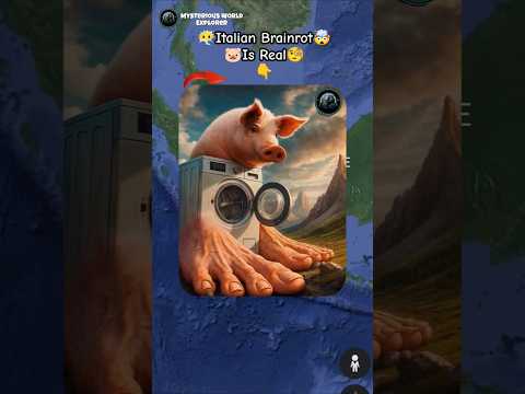 📍🌏Oh I Found A Strange Italian Brainrot 🐷 In Map? #shorts #trending #map #mysteriousworldexplorer