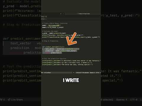 Sentiment Analysis Code Sample - Part 2