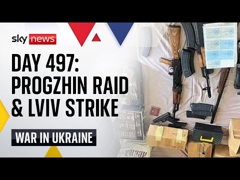 Ukraine War Day 497: Prigozhin raid and Lviv strike