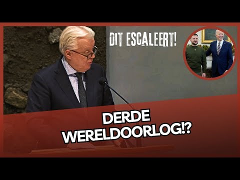 Ralf Dekker (FVD) laat geen spaan heel van Biden, Zelensky & Rutte in IJZERSTERK betoog!